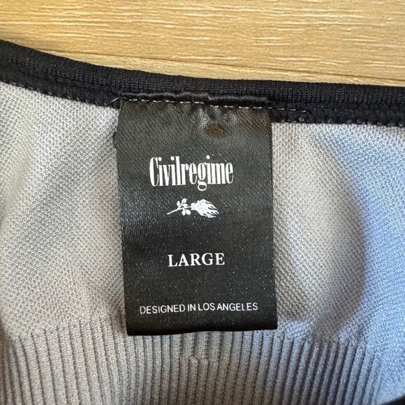 Civil Regime Revenge Kelly Seamless Black Bra And Shorts Set Size Large Edgy - Picture 6 of 9